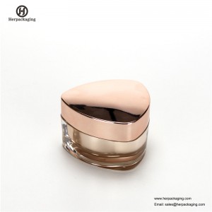 HXL219 ขวดอะคริลิคใสกลมหรูหรา